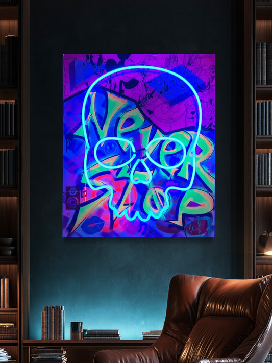 "SOMETHINGNESS" - 30 x 36 wooden canvas mixed media